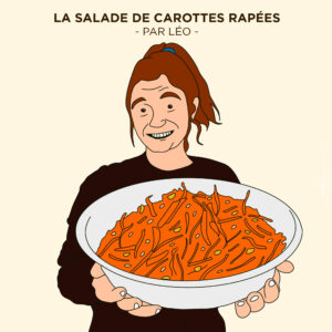les carottes rapées de Leo